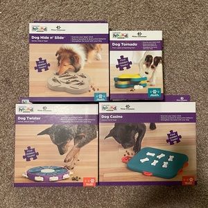 Set of 4 Dog Puzzle Games